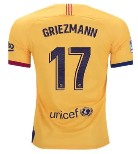 Antoine Griezmann Barcelona 19/20 Away Jersey