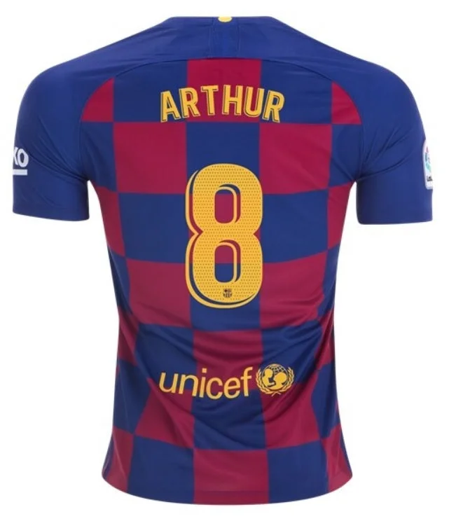 Arthur Barcelona 19/20 Home Jersey