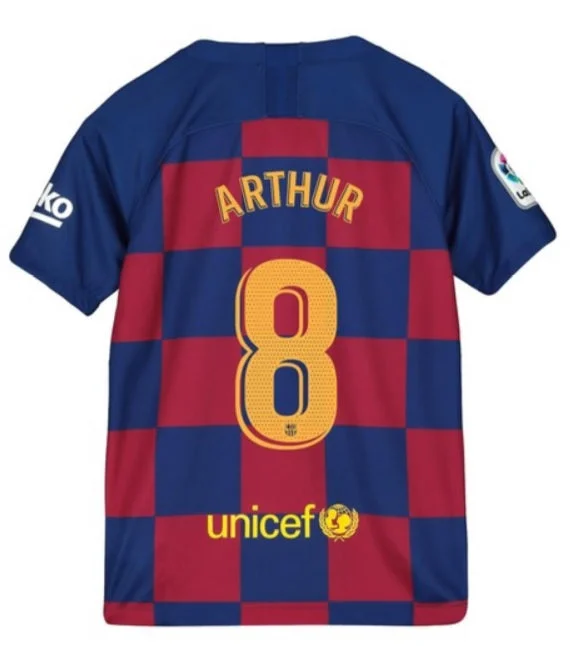 Arthur Melo Barcelona Youth 19/20 Home Jersey