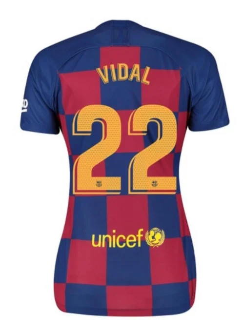 Arturo Vidal Barcelona 19/20 Women's Home Jersey