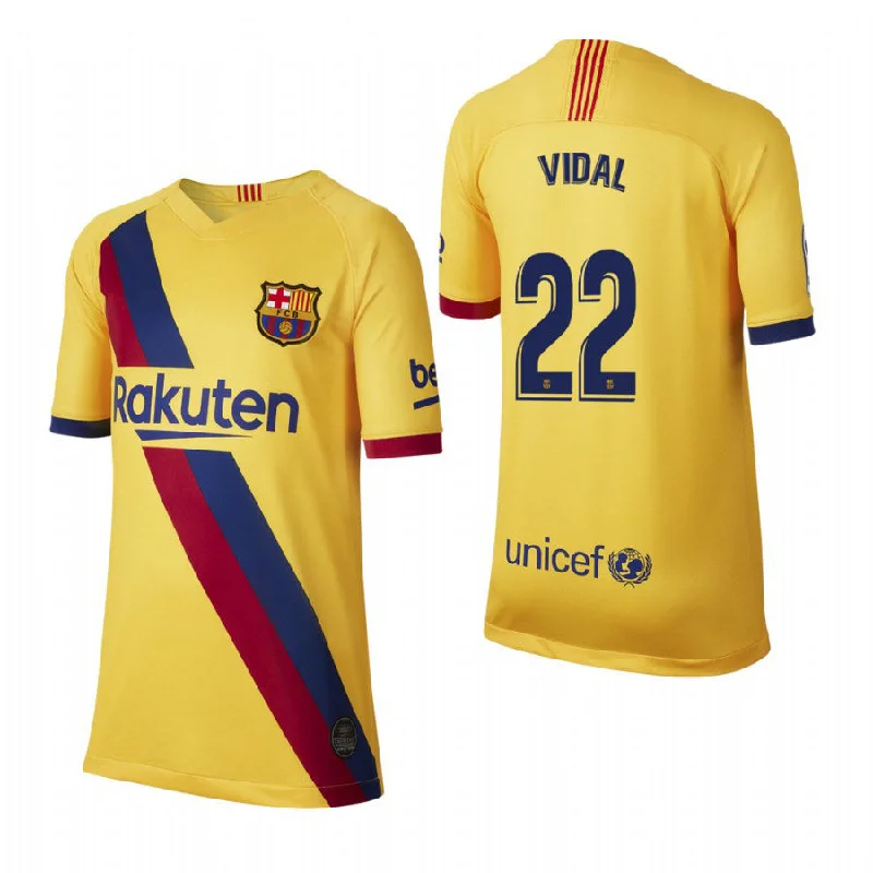 Arturo Vidal Barcelona Youth 19/20 Away Jersey