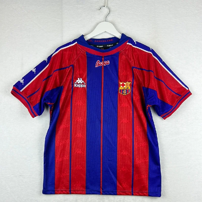 Barcelona 1997/1998 Home Shirt - Adult - Very Good Condition