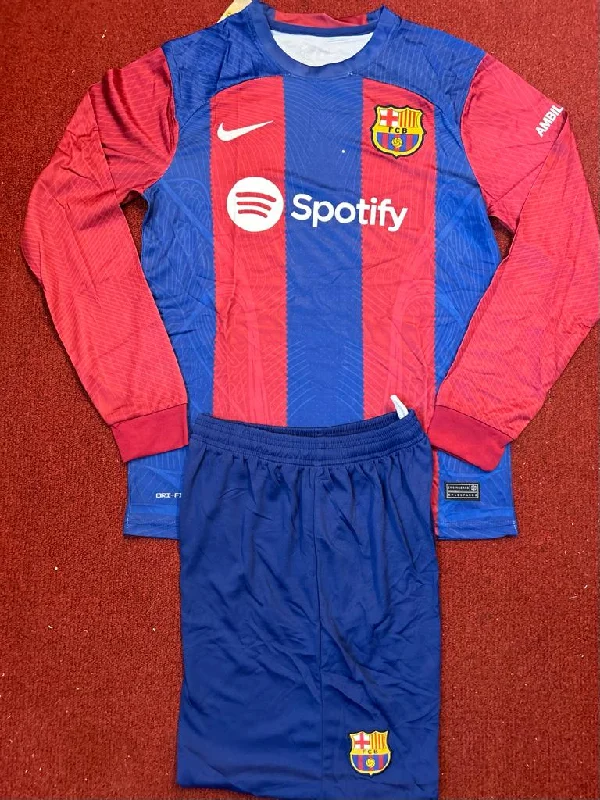 Barcelona Home Kit (Full Sleeves)