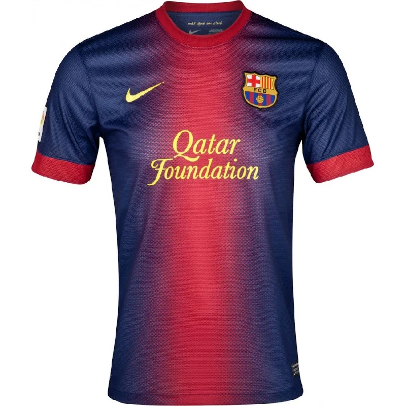 Camisola Barcelona Retrô 2012/2013 - Azul e Grená