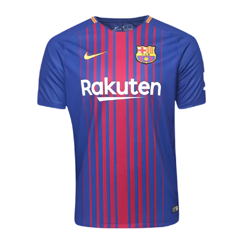 Camisola Barcelona Retrô I 17/18 - Azul e Grená