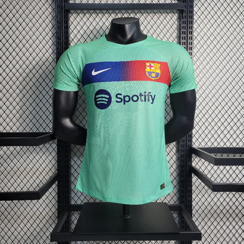 CAMISA VERSÃO PLAYER DO BARCELONA 23/24 GREEN EDIÇÃO ESPECIAL