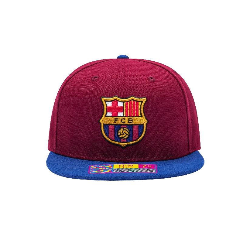 Barcelona Team Fitted Hat