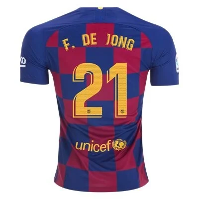 Frenkie de Jong Barcelona 19/20 home Jersey