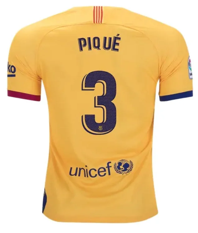 Gerard Pique Barcelona 19/20 Away Jersey