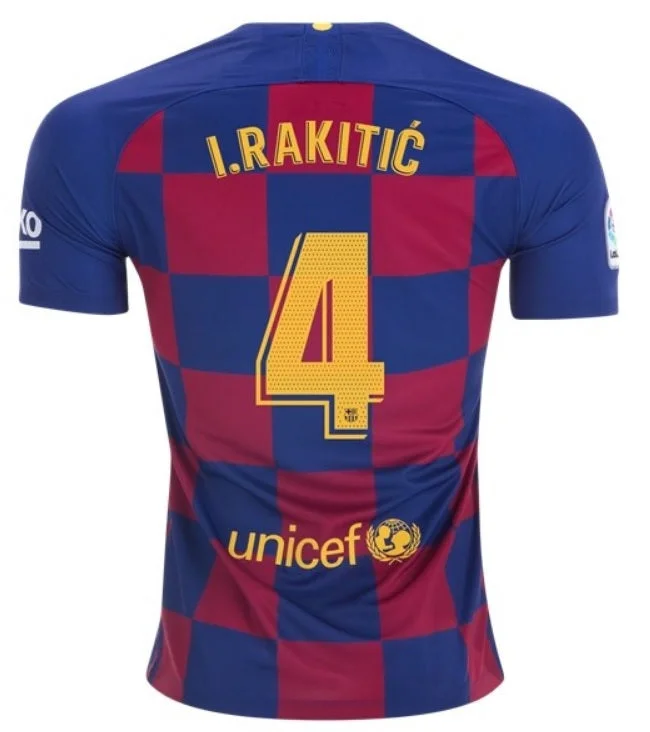 Ivan Rakitic Barcelona 19/20 Home Jersey