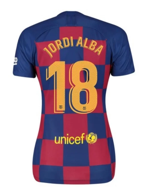 Jordi Alba Barcelona 19/20 Women's Home Jersey