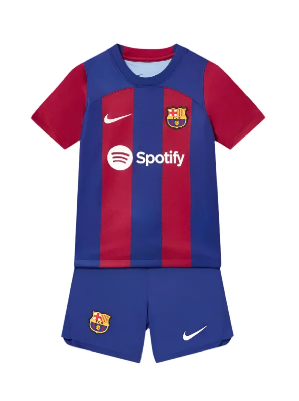 Kit Infantil Barcelona I 23/24 - Azul e Vermelho