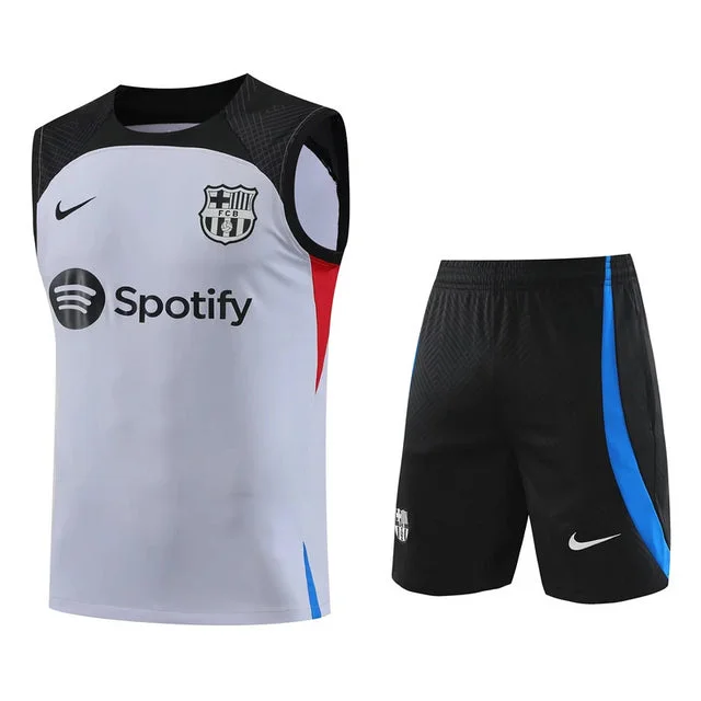 Kit Treino Barcelona 23/24 - Cinza