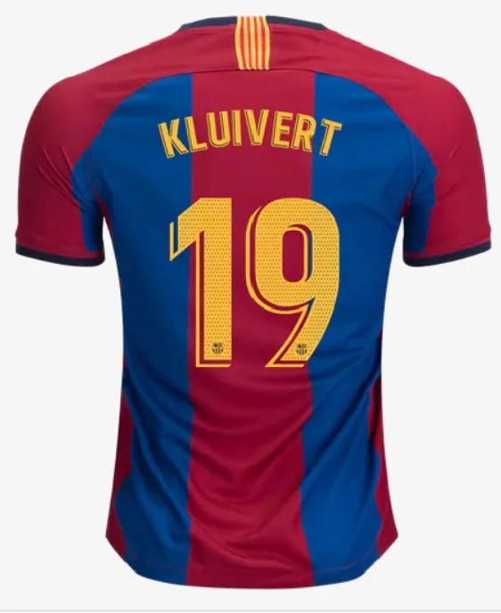 Kluivert Barcelona El Clasico Jersey 2019