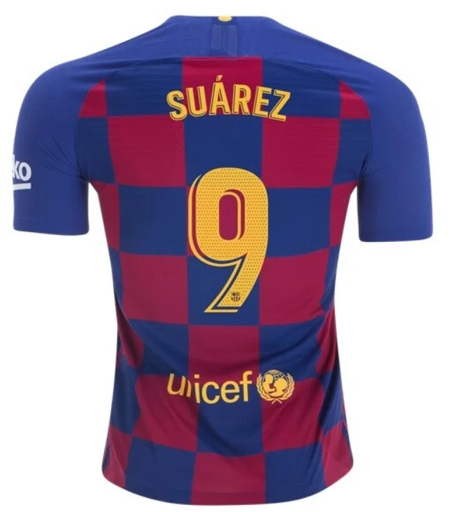 Luis Suarez Barcelona 19/20 Home Jersey