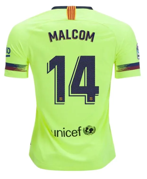 Malcom Barcelona 18/19 Away Jersey