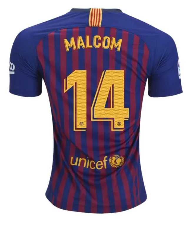 Malcom FC Barcelona 18/19 Home Jersey