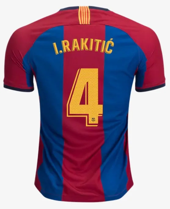 Rakitic Barcelona El Clasico Jersey 2019