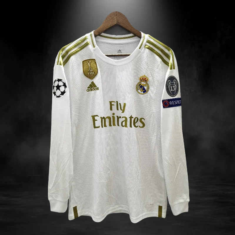 Real Madrid Home Shirt Long Sleeve 19/20