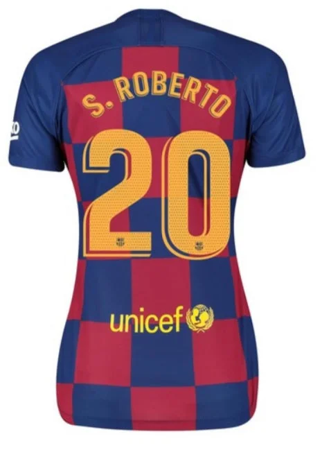 Sergi Roberto Barcelona 19/20 Women's Home Jersey