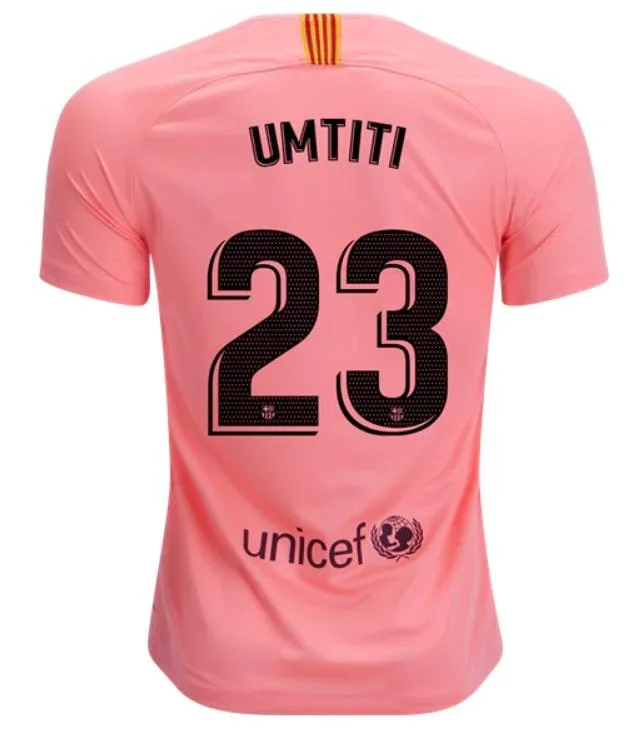 Umtiti Barcelona 18/19 Third Jersey