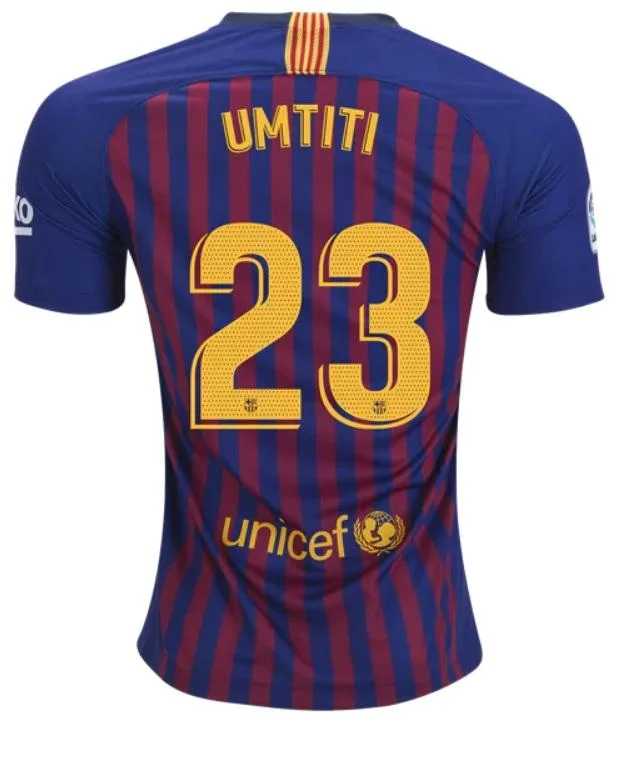 Umtiti FC Barcelona 18/19 Home Jersey