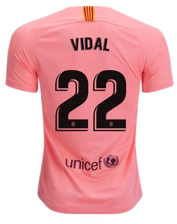 Vidal Barcelona 18/19 Third Jersey