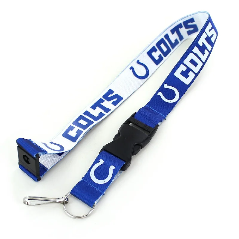 INDIANAPOLIS COLTS (BLUE/WHITE) REVERSIBLE LANYARD NFL-LN-162-06