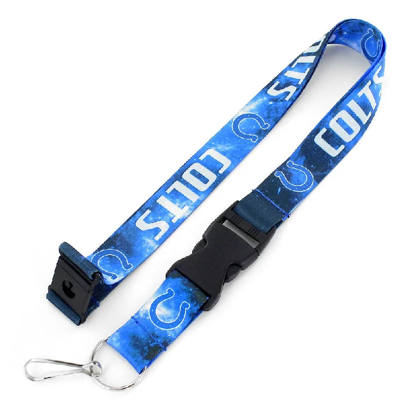 INDIANAPOLIS COLTS GALAXY LANYARD NFL-LN-586-06