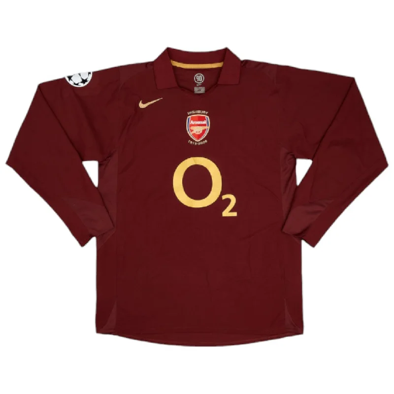 Arsenal 2005-06 Home Long Sleeve Shirt