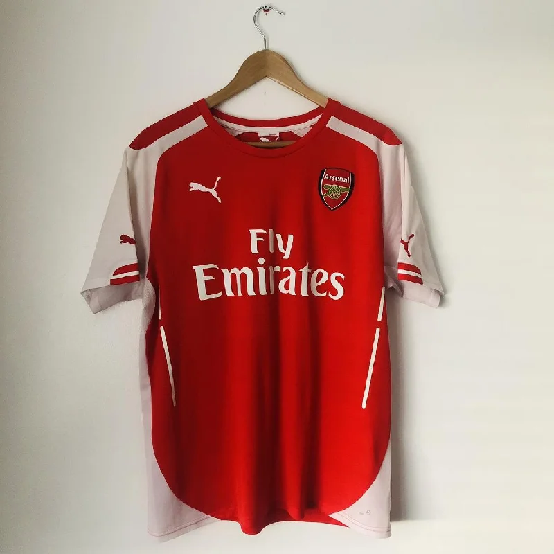 Arsenal 2014/2015 Red Home Football Shirt (L)