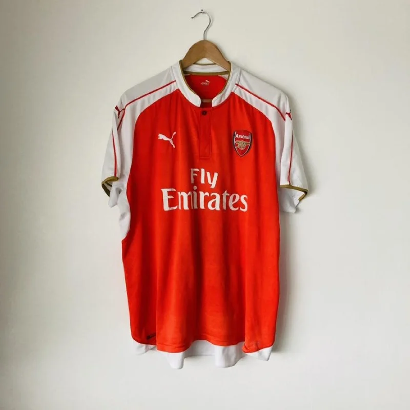 Arsenal 2015/2016 Red Home Football Shirt (XL)