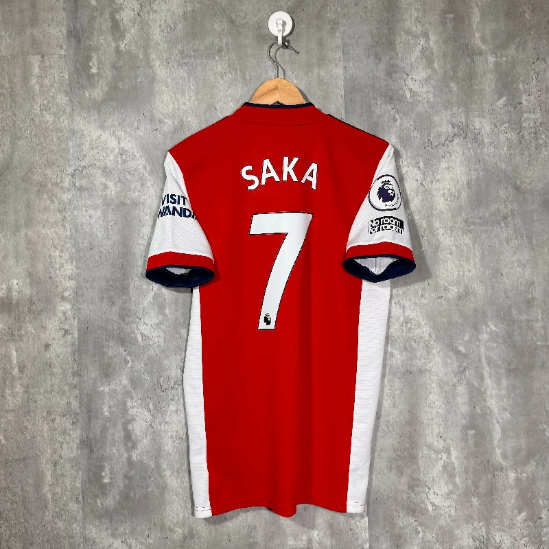 Arsenal 2021/22 Home Shirt Saka #7 BNWT - Medium