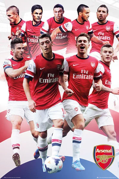 Arsenal Players 13/14 Maxi Poster