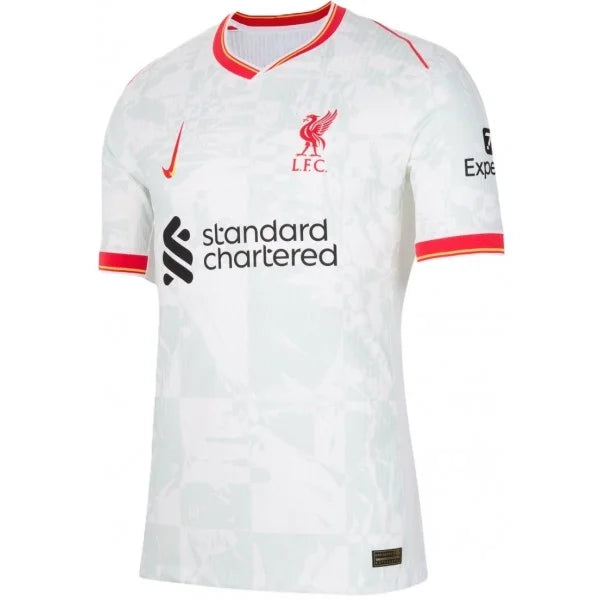 Camisa Liverpool lll 2024/25 Branca - Modelo Torcedor