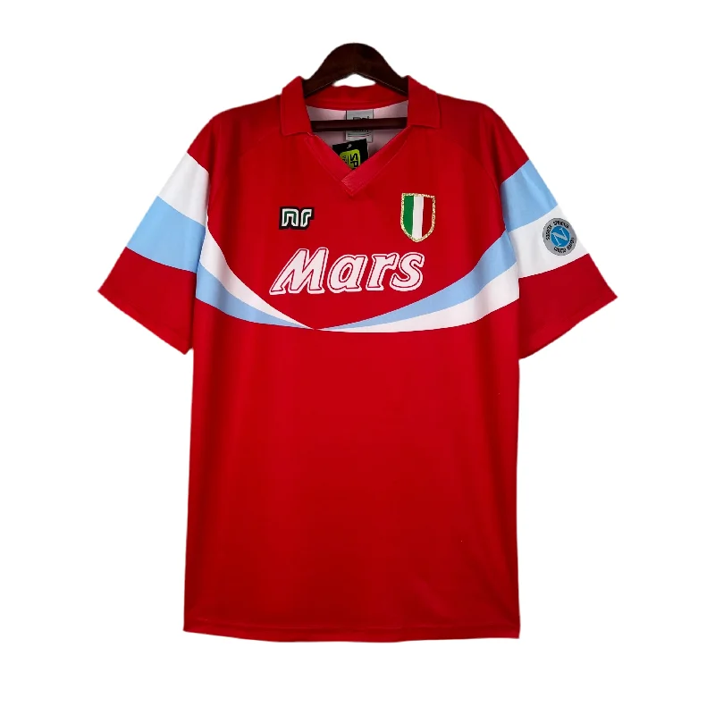 Camisola Napoli Retrô 1990/1991 - Vermelho