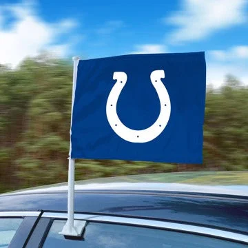 Indianapolis Colts Car Flag NFL Auto Flag - 1 Piece - 11" x 14" SKU: 26142