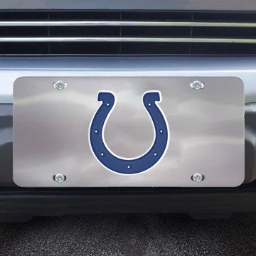 Indianapolis Colts Diecast License Plate NFL Exterior Auto Accessory - 12" x 6" SKU: 27563