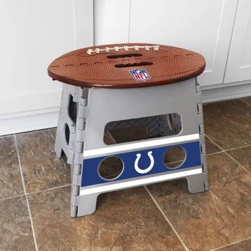 Indianapolis Colts Folding Step Stool  NFL Foot Stool - 14" x 13" SKU: 24437