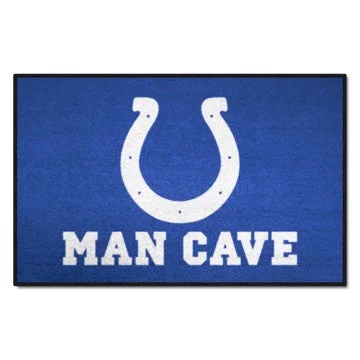 Indianapolis Colts Man Cave Starter NFL Accent Rug - 19" x 30" SKU: 14313