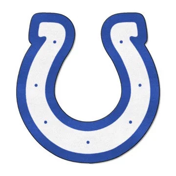 Indianapolis Colts Mascot Mat NFL Accent Rug - Approximately 36" x 36" SKU: 20972