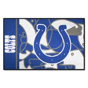 Indianapolis Colts NFL x FIT Starter Mat NFL Accent Rug - 19" x 30" SKU: 23285