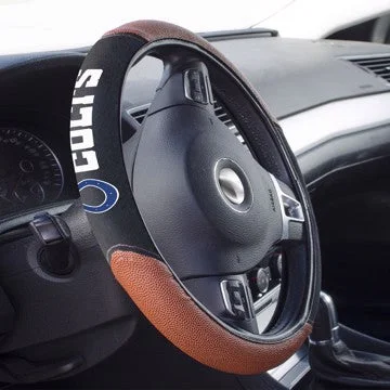 Indianapolis Colts Sports Grip Steering Wheel Cover NFL Universal Fit - 14.5" to 15.5" SKU: 62095