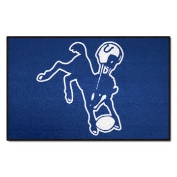 Indianapolis Colts Starter Mat - Retro Collection NFL Accent Rug - 19" x 30" SKU: 32500