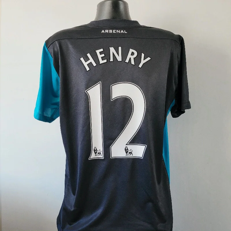 HENRY 12 Arsenal Shirt - Medium - 2011/2012 - Nike Away 125 Years