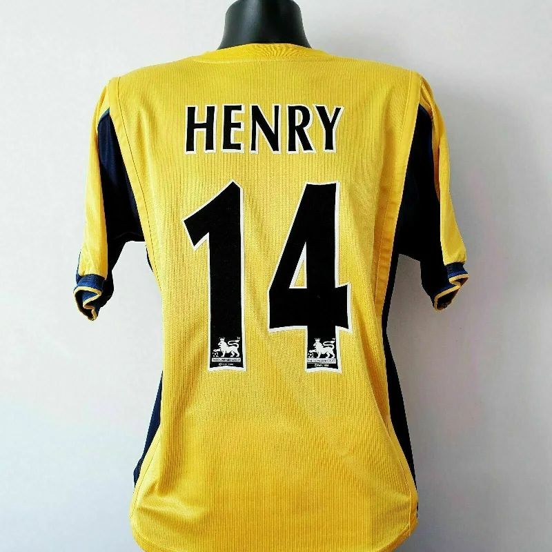 HENRY 14 Arsenal Shirt - Large - 1999/2001 - Nike Away Sega