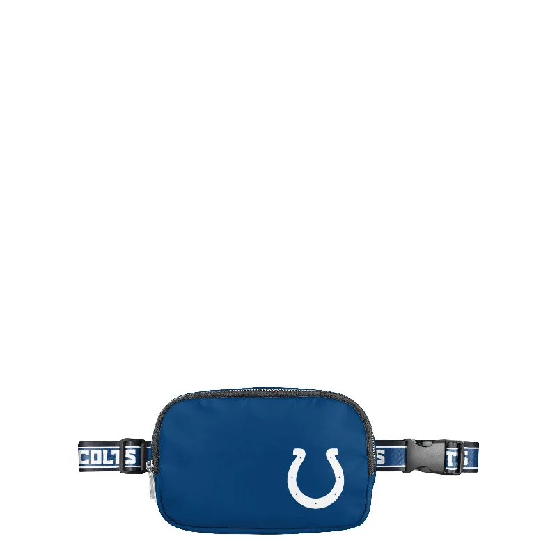 Indianapolis Colts NFL Team Wordmark Crossbody Belt Bag