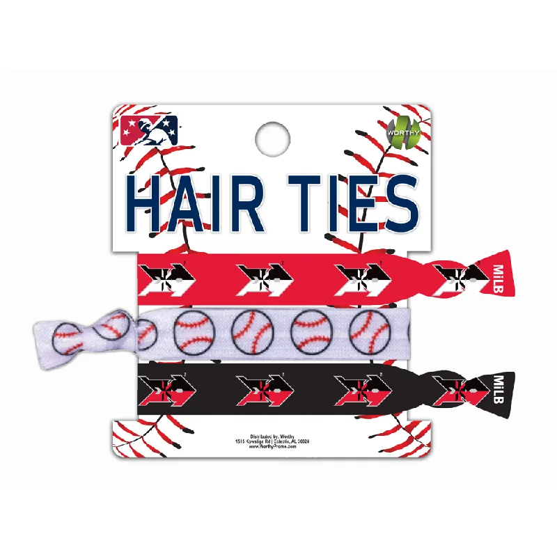 Indianapolis Indians 3-Pack Hair Ties