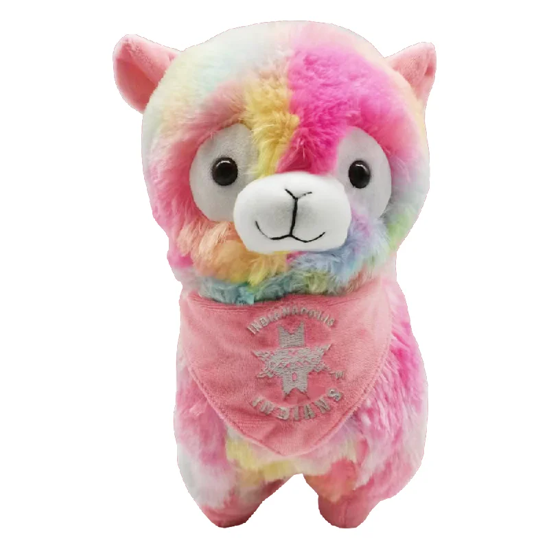 Indianapolis Indians FOCO Rainbow Llama Plush