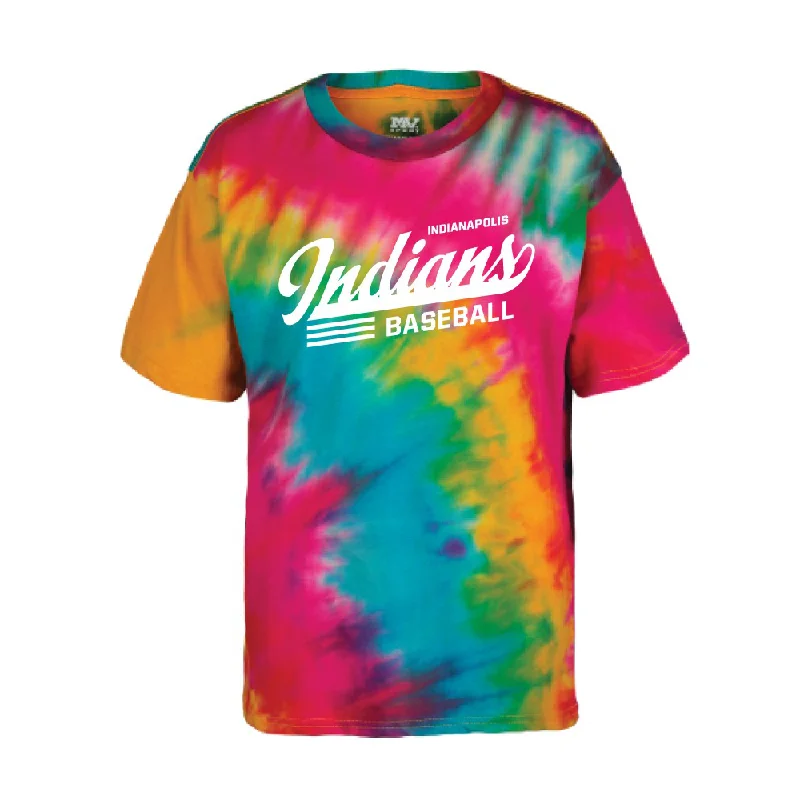 Indianapolis Indians Youth Rainbow Crazy Tee